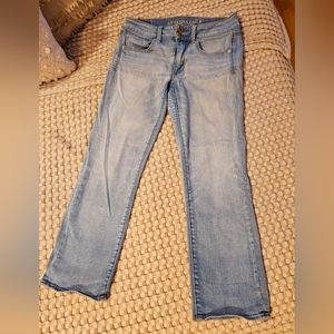 AE Mid-rise Artist Crop Denim